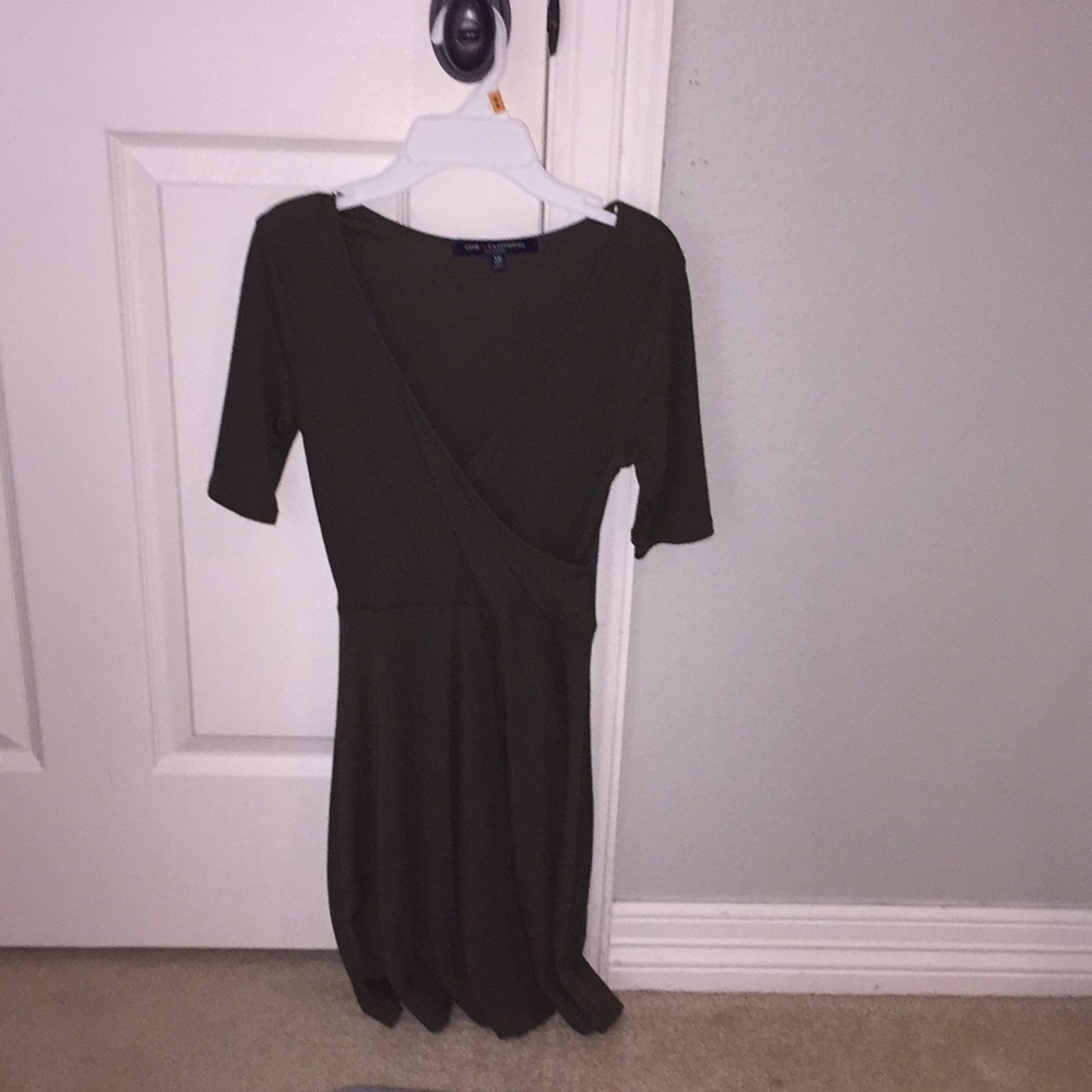 Army green dress